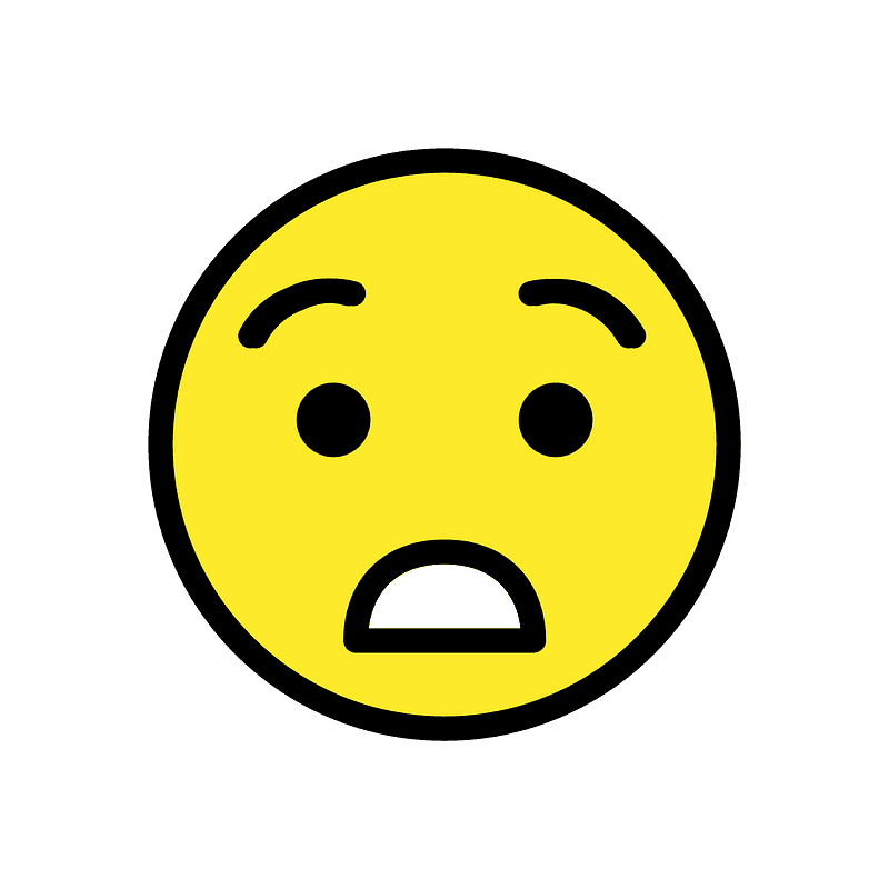 Astonished face