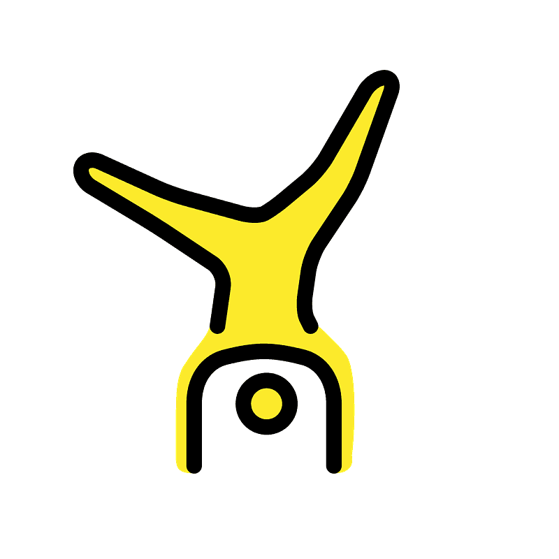 Person cartwheeling