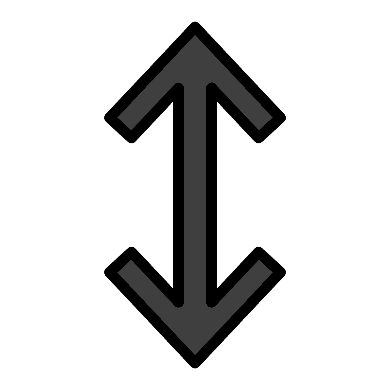 Up-down arrow