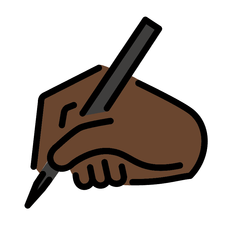 Writing hand