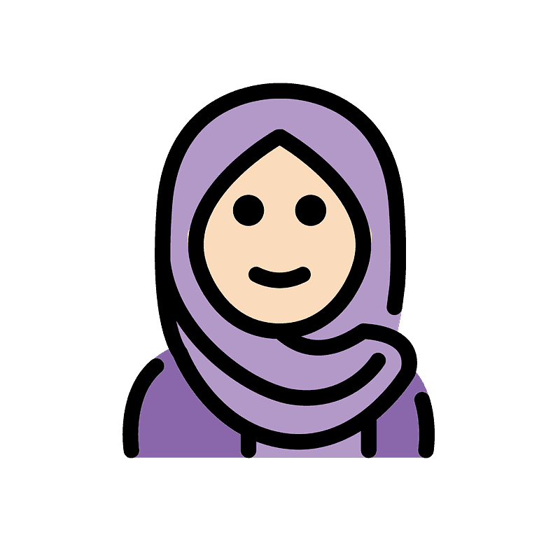 Woman with headscarf