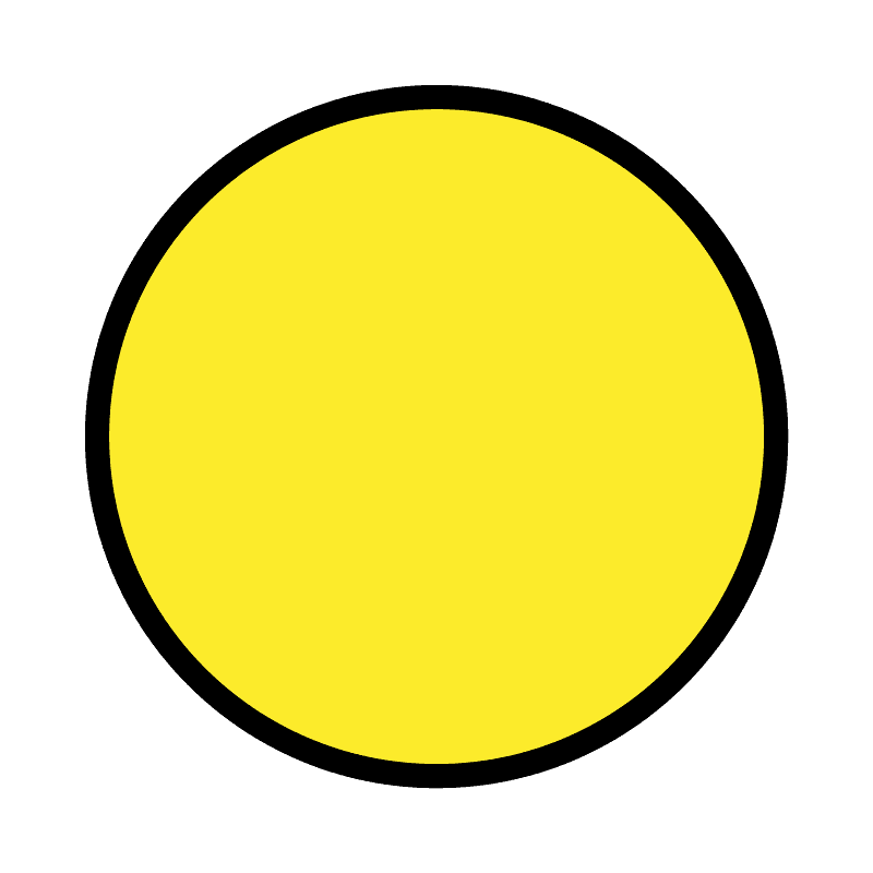 Yellow circle