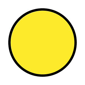 Yellow circle