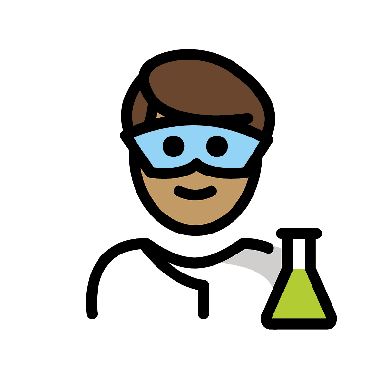 Man scientist