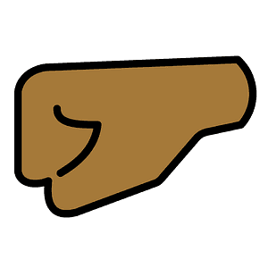 Left-facing fist