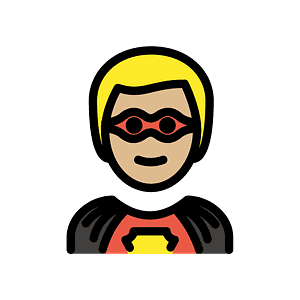 Man superhero