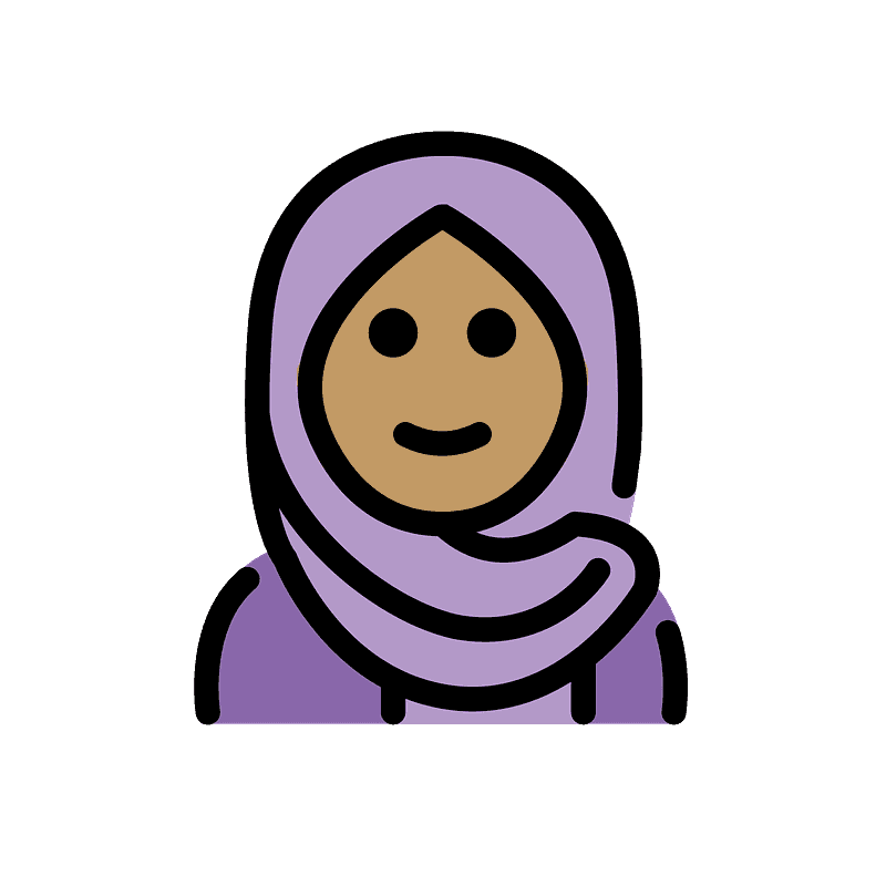 Woman with headscarf