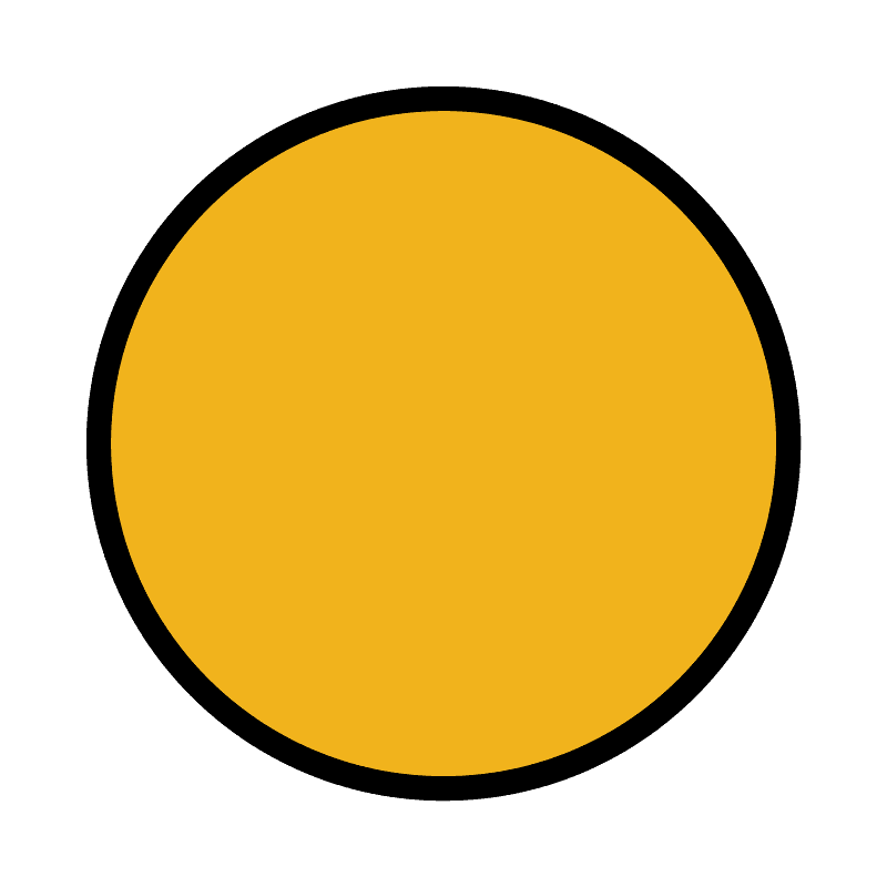 Orange circle