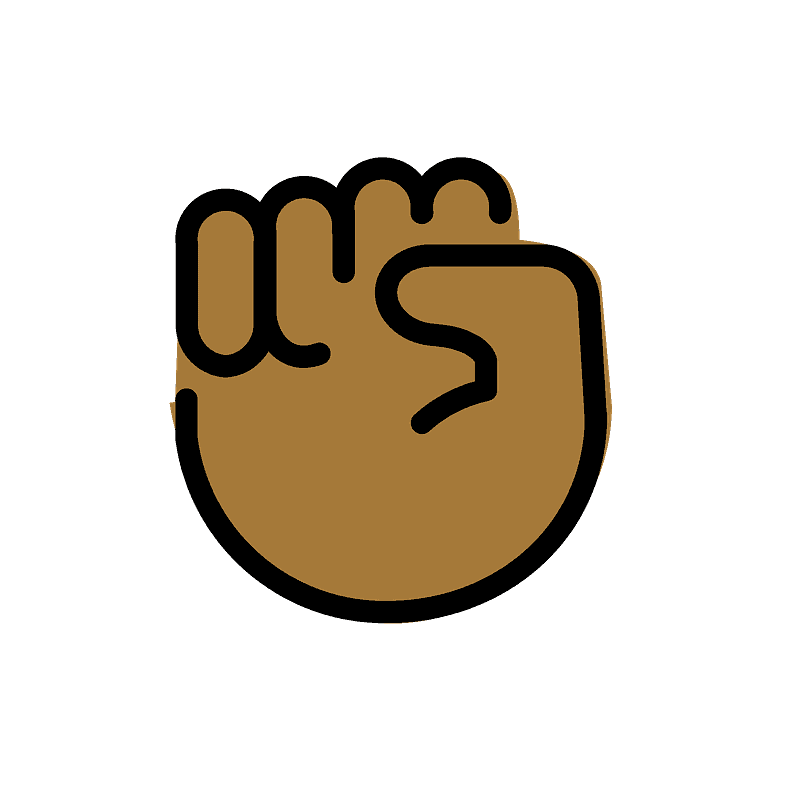 Raised fist