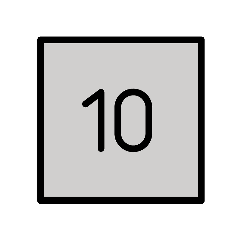 Keycap: 10