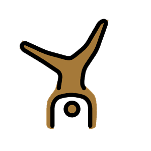Person cartwheeling