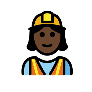 Woman construction worker