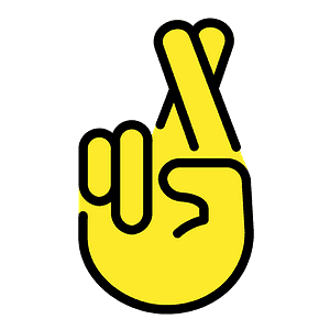 Crossed fingers