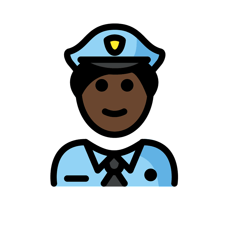濃い肌色 警察官