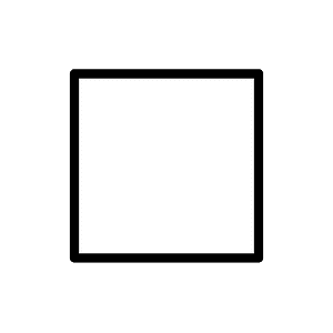 White medium square