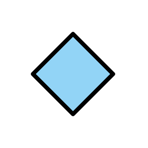 Small blue diamond