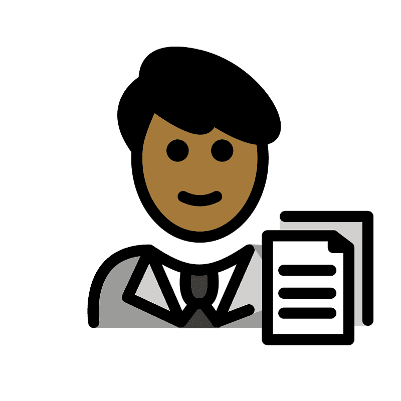 Man office worker
