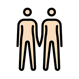 People holding hands