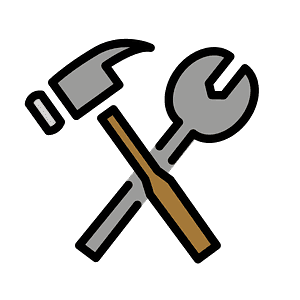 Hammer and wrench