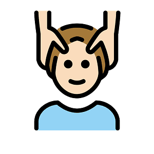 Man getting massage
