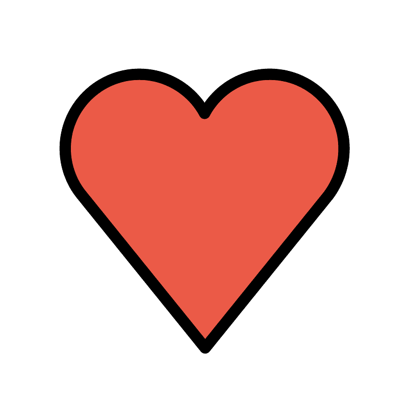Heart suit