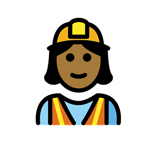 Woman construction worker