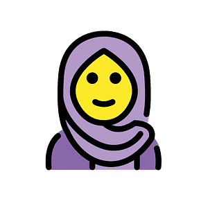 Woman with headscarf
