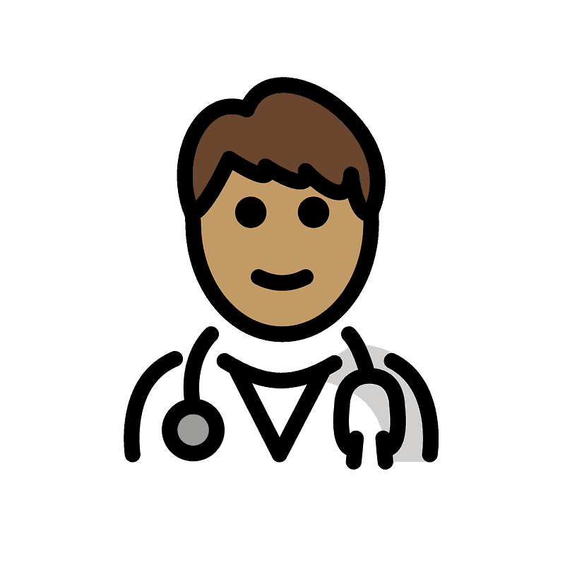 Man health worker