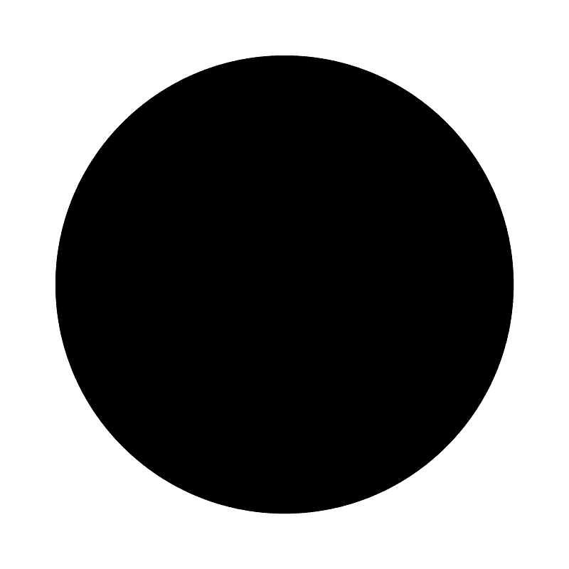 Black circle