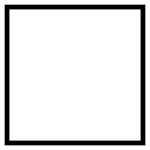 White large square