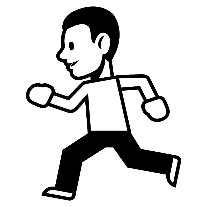 Orang berlari