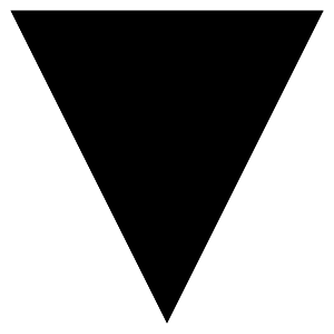 Red triangle pointed down