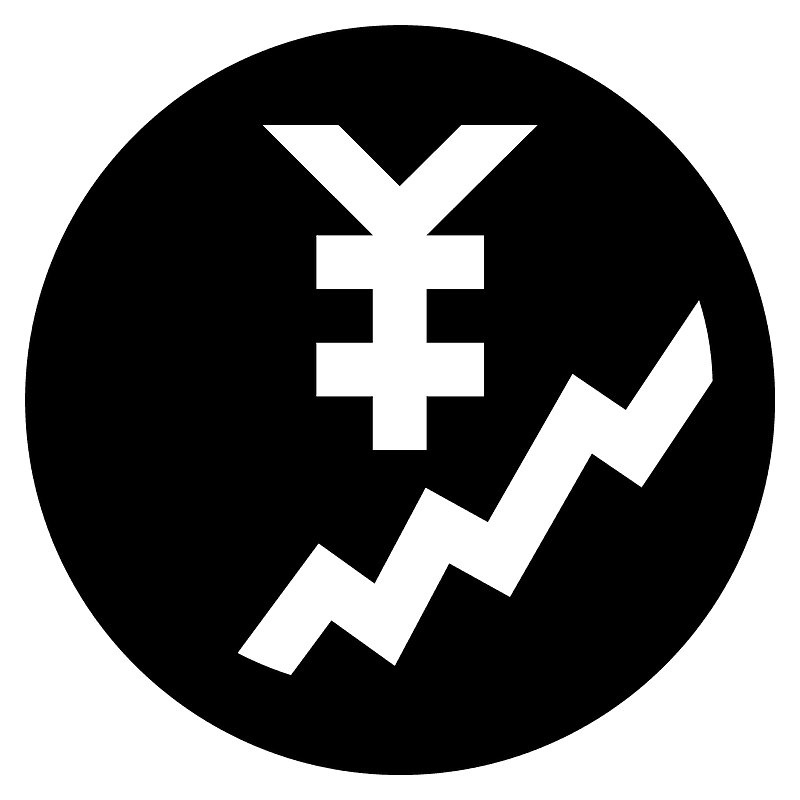 Графік зростання і знак єни