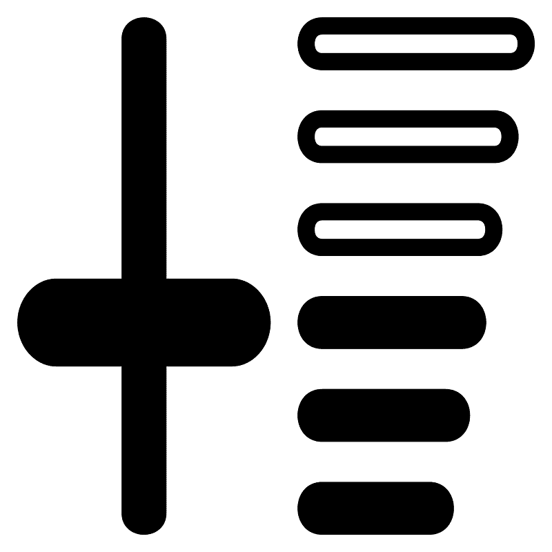 Level slider