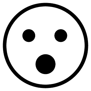 Face with open mouth