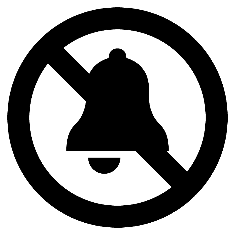 禁止响铃