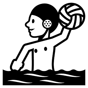 Person playing water polo