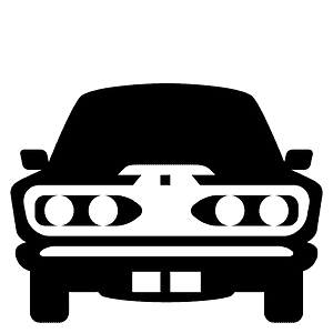 Oncoming automobile