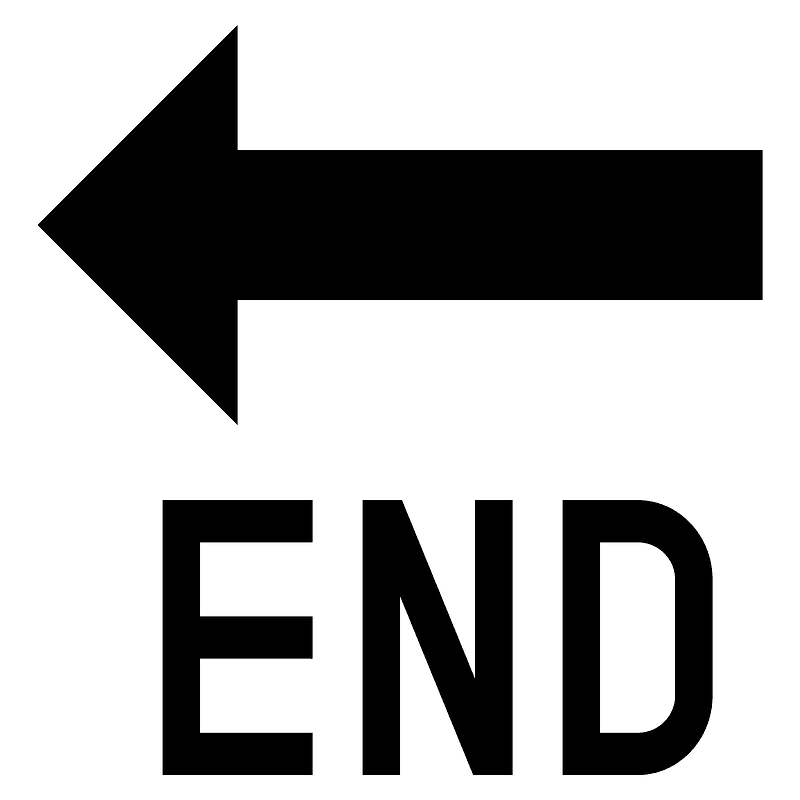 END arrow