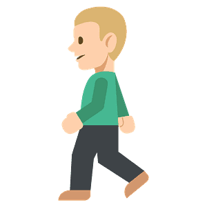 Person walking