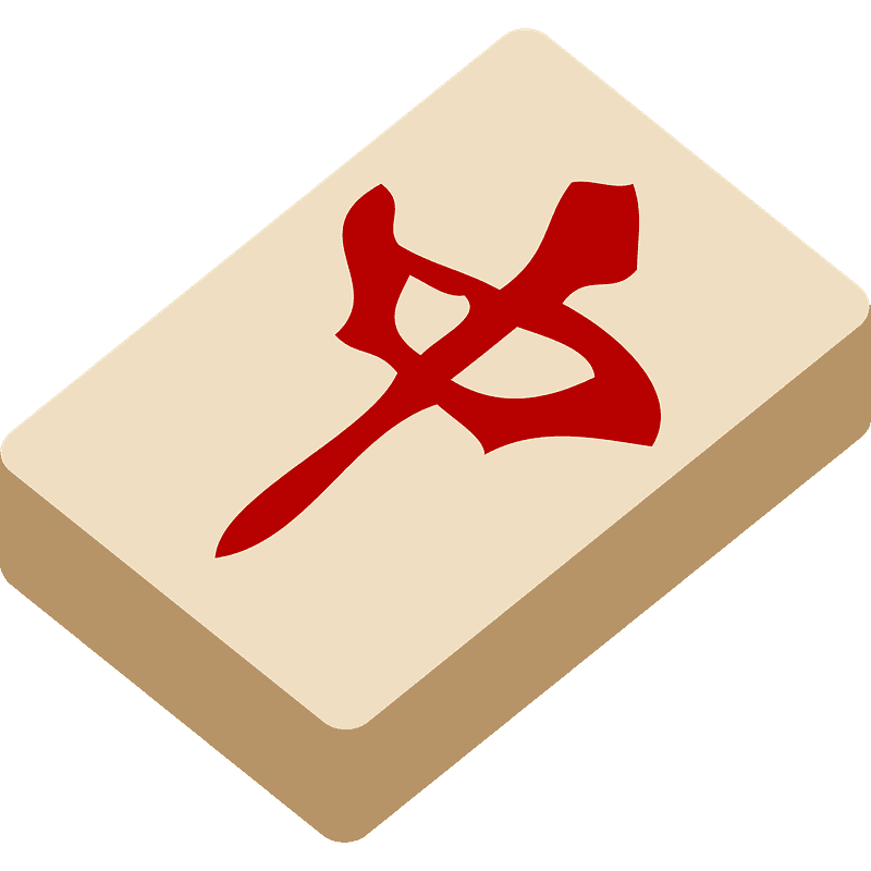 Mahjong red dragon