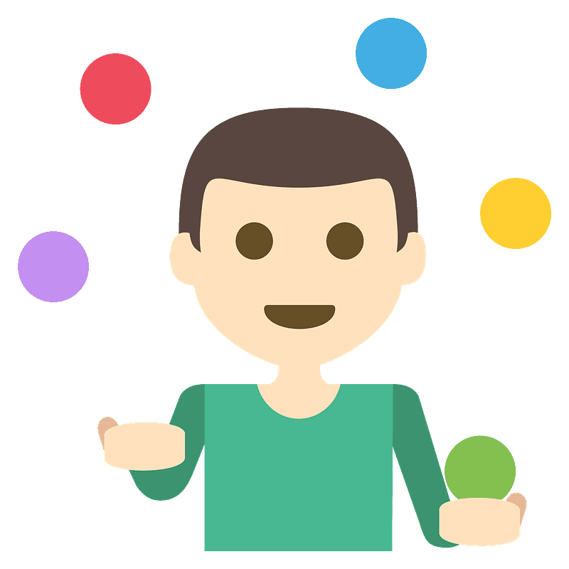 Warna kulit cerah orang melempar