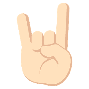 Sign of the horns
