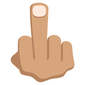 Middle finger