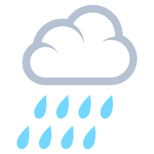 Cloud with rain