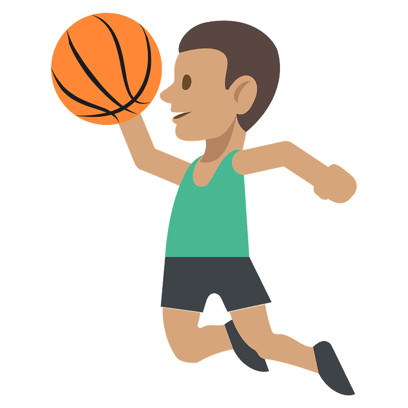 Person bouncing ball