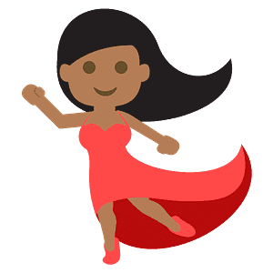 Woman dancing
