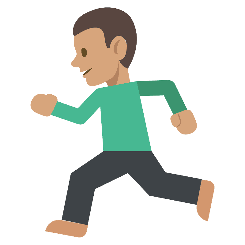 Person running