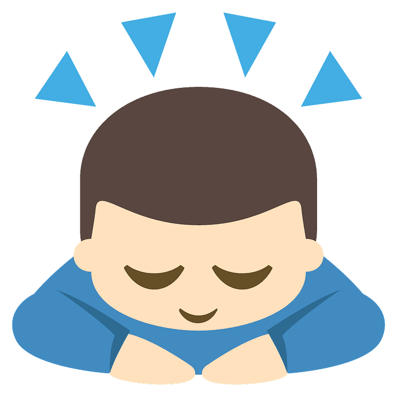 Person bowing