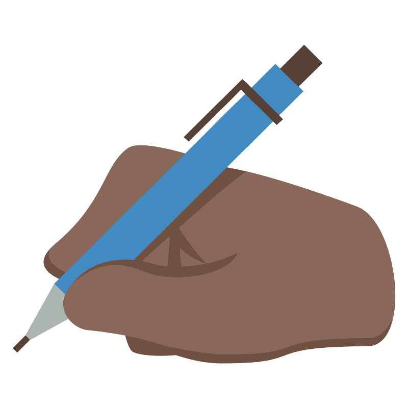 Writing hand
